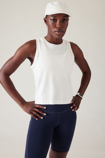 Buy Athleta White Ether Seamless Tank Vest from Next France