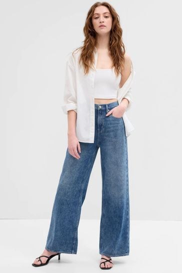 Gap high online rise pants