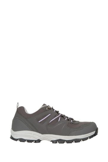 Mountain Warehouse Grey Wide FIt Mcleod Womens Walking Shoes
