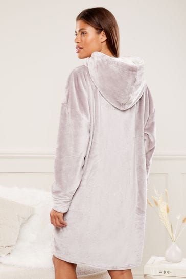 Buy Lipsy Neutral Cosy Oversized Blanket Hoodie from Next Belgium