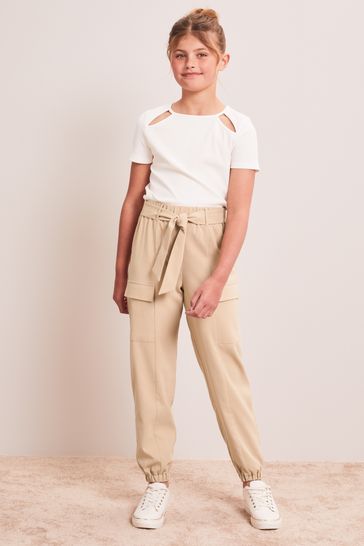 Lipsy deals paperbag trousers