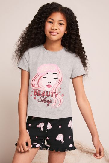 Ladies t shirt store and shorts pyjamas