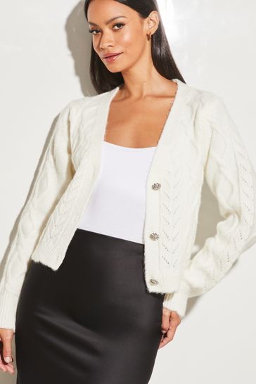 Lipsy white cardigan online