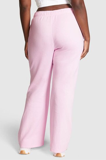 Pink flared joggers outlet