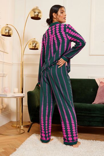 Button through pyjamas clearance