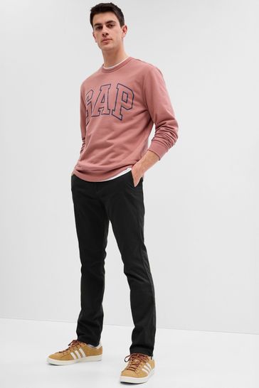 Gap Black Chinos in Skinny Fit with Washwell