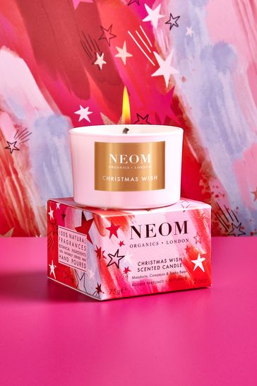 Buy NEOM Christmas Wish Travel Candle from the Laura Ashley online shop