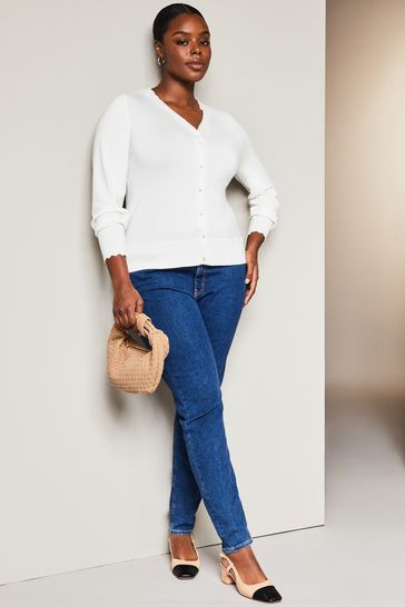 Lipsy white cardigan cheap