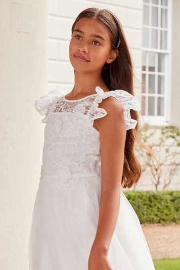Buy Lipsy Lace Bodice Occasion Dress (5-16yrs) from the Laura Ashley online  shop