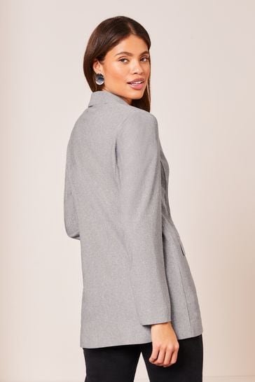 Ladies grey jersey blazer shop