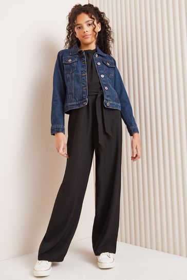 Buy Lipsy Authentic Blue Denim Western Jacket From 3 16yrs from Next Bahrain
