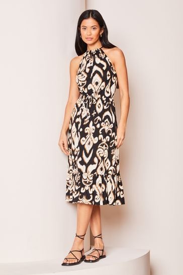 Leopard print dress sale lipsy
