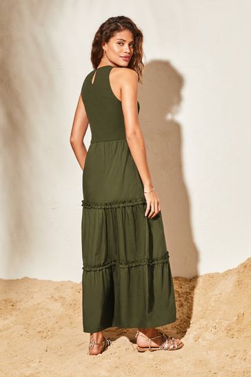 Lipsy khaki dress cheap