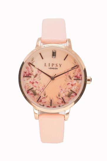Lipsy floral clearance watch