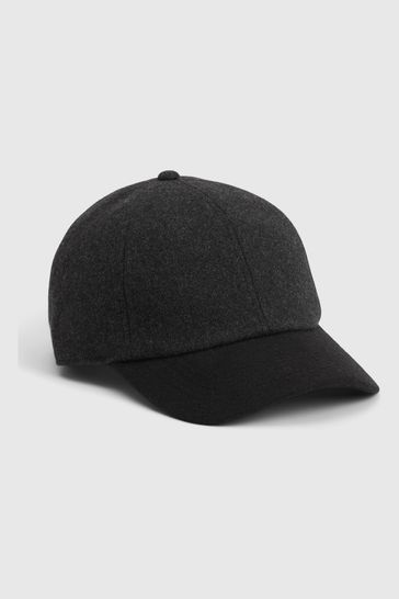 Gap Grey Adults Wool Baseball Hat
