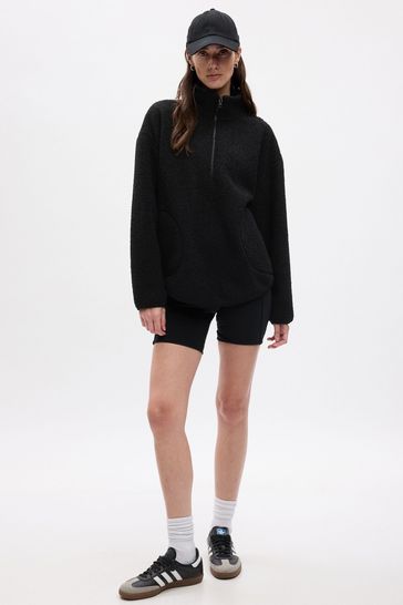 Half zip store pullover sweatshirt