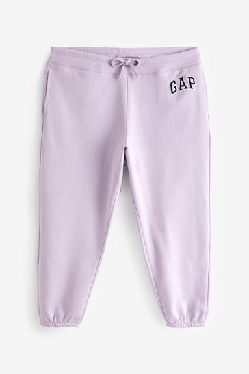 Gap Purple Arch Logo Pull On Joggers