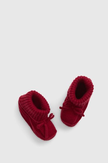 Gap Red CashSoft Knit Booties