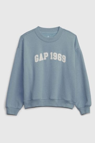 Gap Blue 1969 Arch Logo Sweatshirt (4-13yrs)