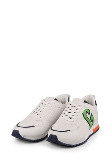 Gap White and Green New York Low Top Trainers