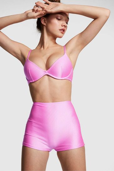 Pink bikini shorts discount