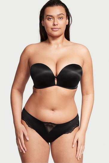 Buy Victoria's Secret Pure Black Strapless Multiway Push Up Add 2 Cups Push  Up Bombshell Bra from Next Luxembourg