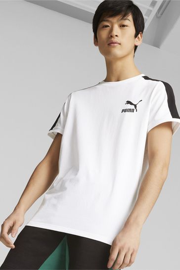 Puma White T7 Iconic T-Shirt