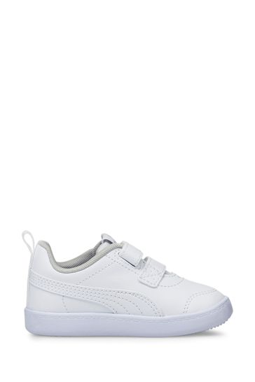 Puma White Babies Courtflex V2 Trainers