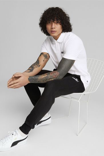 White puma polo shirt online