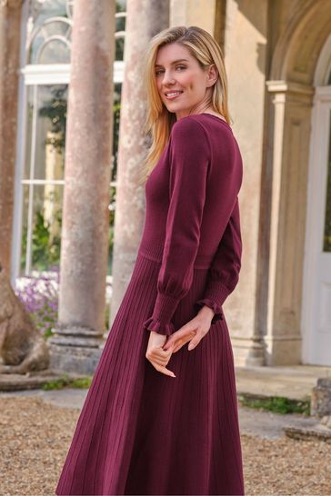 Scallop neck dress top