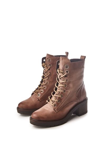 Boots moda clearance in pelle