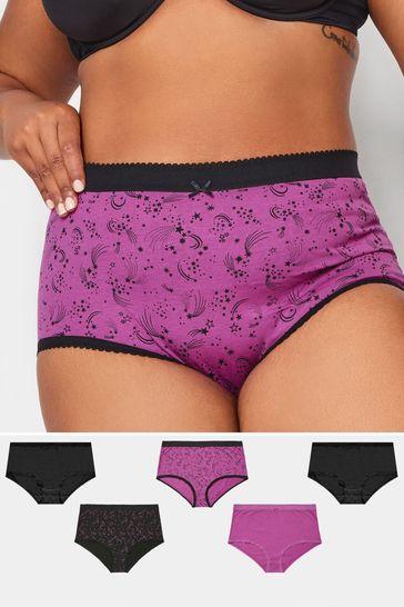 Buy Yours Curve Full Briefs Knickers 5 Pack from the Laura Ashley online  shop