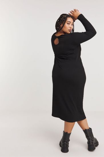 Black long sleeve dress australia online
