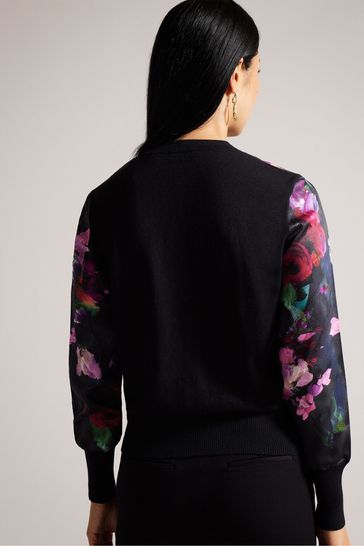 Ted baker shop black cardigan