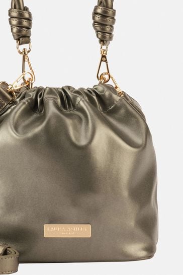 Buy Laura Ashley Silver Small Floral Bicolor Bucket Bag from Next Netherlands