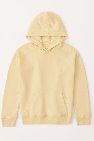Abercrombie & Fitch Yellow Essential Relaxed Fit Hoodie