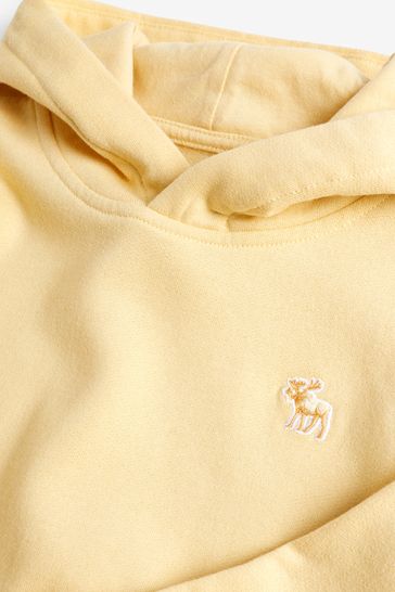 Abercrombie and fitch yellow on sale hoodie