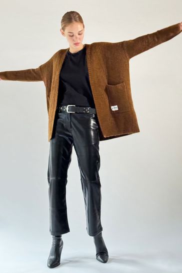 Patch cardigan new arrivals