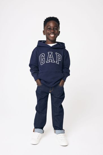 Navy gap hoodie sales