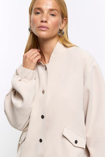 River island tailored coat store