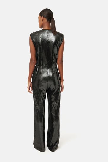 Jigsaw black hot sale jumpsuit