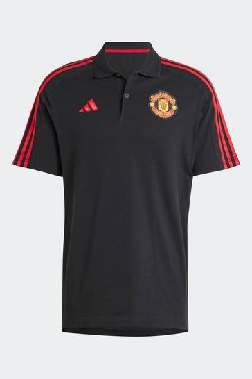 Buy adidas Black Manchester United DNA Polo Shirt from Next Canada