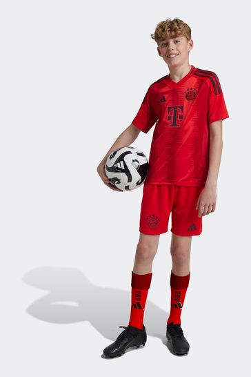Buy adidas Red Kids FC Bayern 24 25 Home Shorts from Next Bahrain