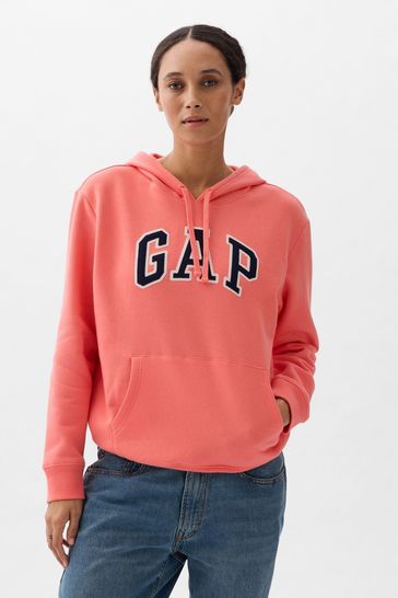 Gap Pink Logo Hoodie