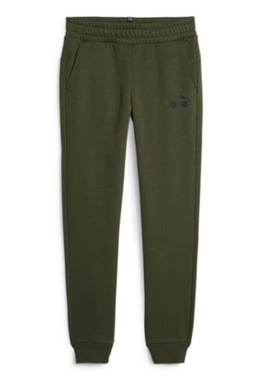 Puma Green Essentials Logo Youth Trousers