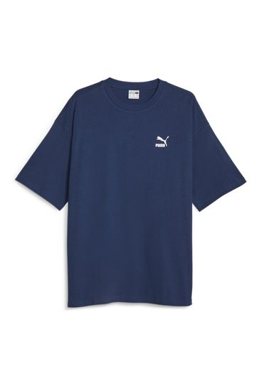 Navy blue puma on sale shirt