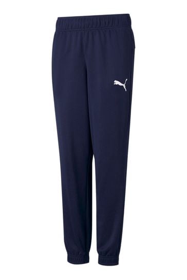 Puma Blue Active Tricot Youth Sweat Joggers