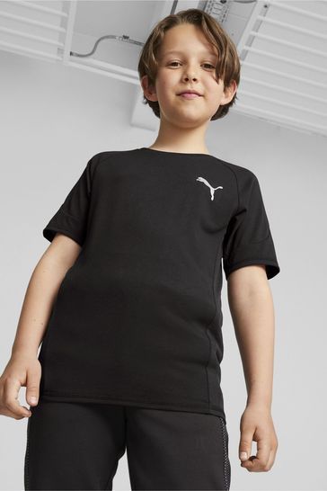 Puma Black Evostripe Youth T-Shirt