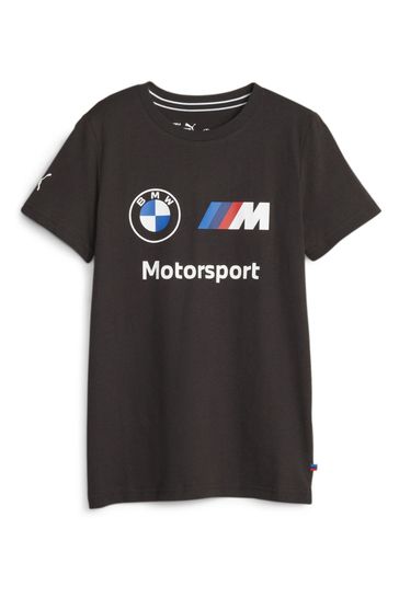Puma Black BMW M Motorsport Essentials Logo T-Shirt