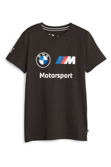 Puma Black BMW M Motorsport Essentials Logo T-Shirt